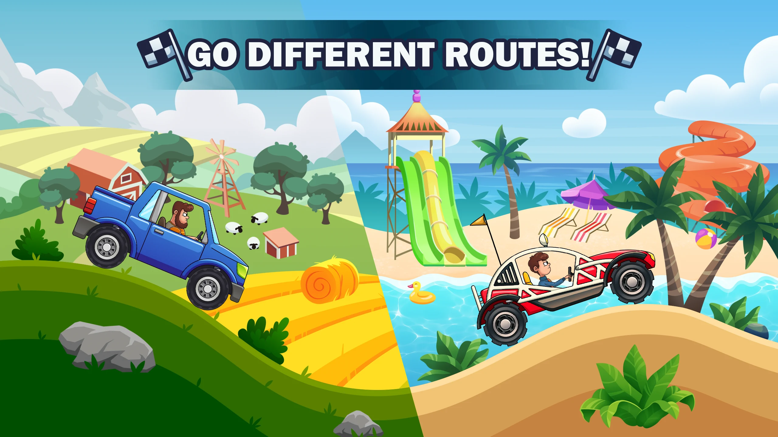 Racing Hills! Offroad Car Game screenshot