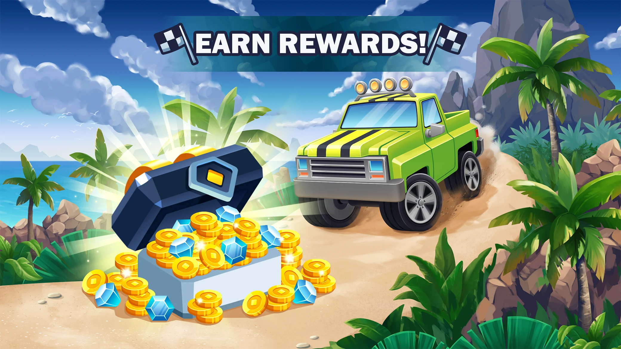 Racing Hills! Offroad Car Game screenshot