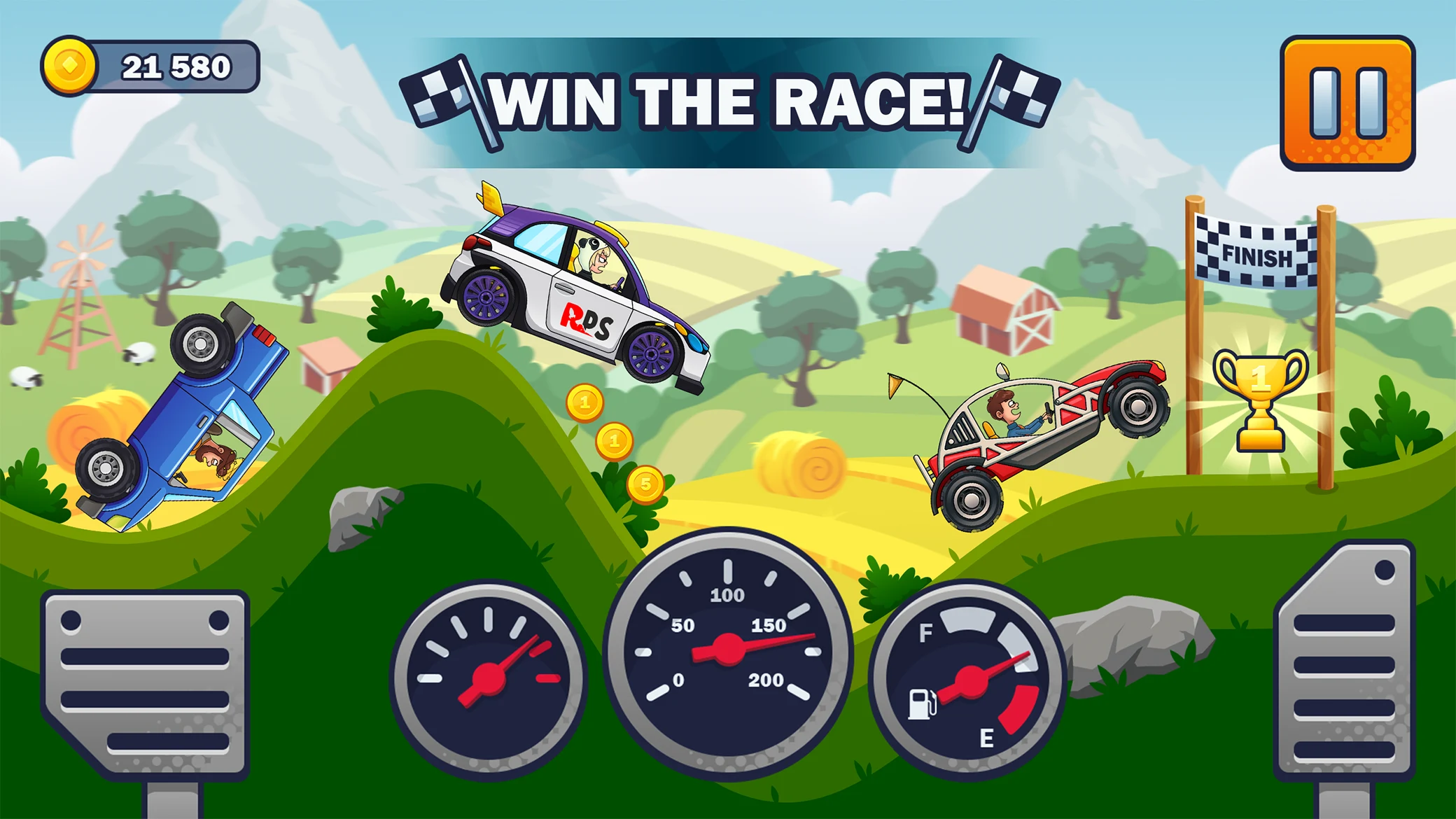 Racing Hills! Offroad Car Game screenshot